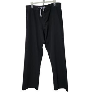 FIGS Pants Size XL Black technical collection Elastic Waist